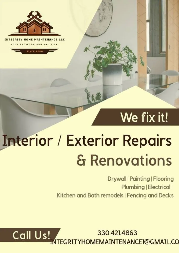 Slide of Integrity Home Maintenance