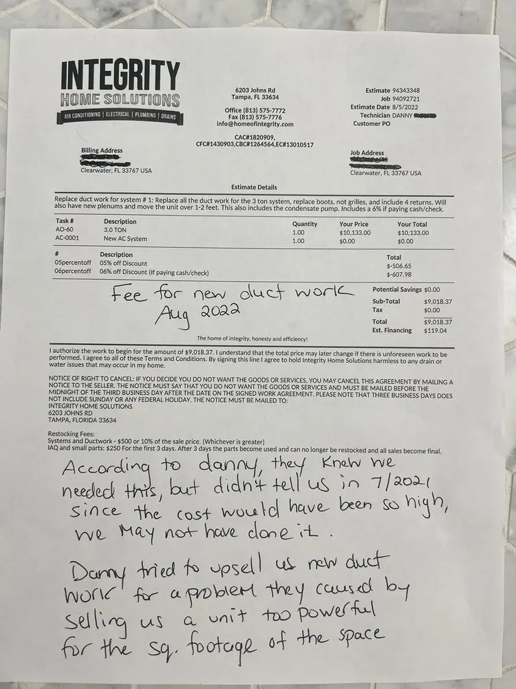 Slide of Integrity Home Solutions