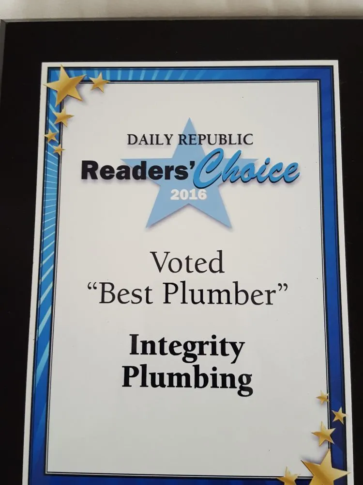 Slide of Integrity Plumbing