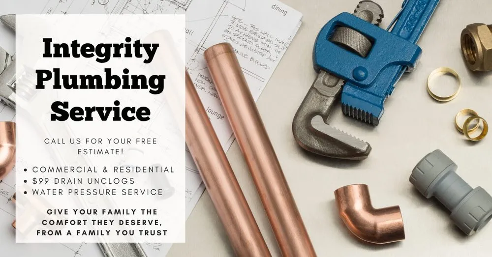 Slide of Integrity Plumbing Service