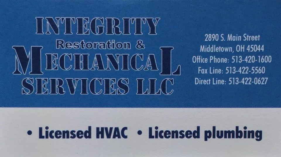 Slide of Integrity Restoration & Mechanical Services