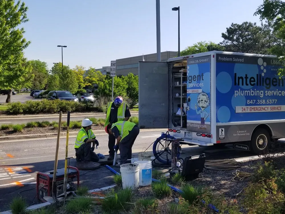 Slide of Intelligent Service: Plumbing, Heating, Cooling & Drain Cleaning