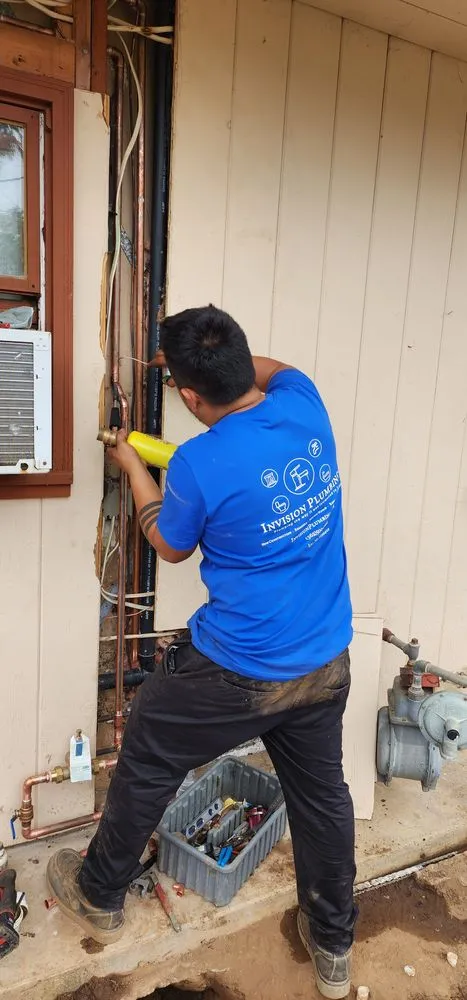 Slide of Invision Plumbing