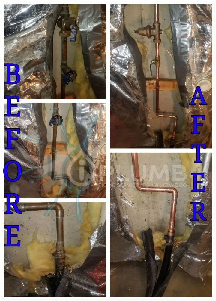 Slide of iPlumb Home Services