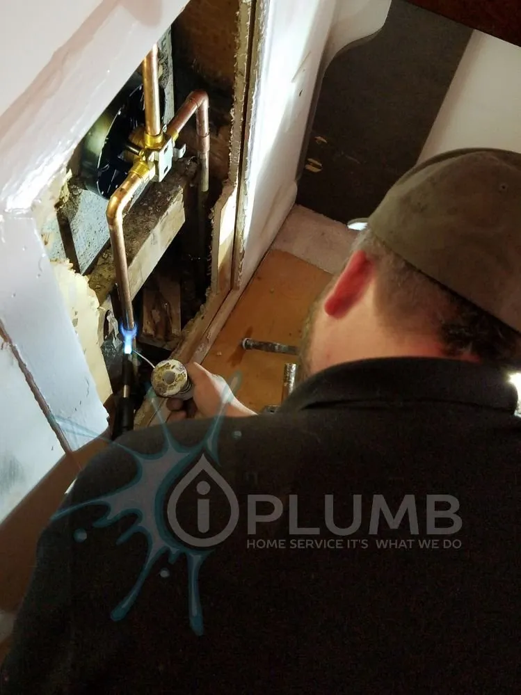 Slide of iPlumb Home Services