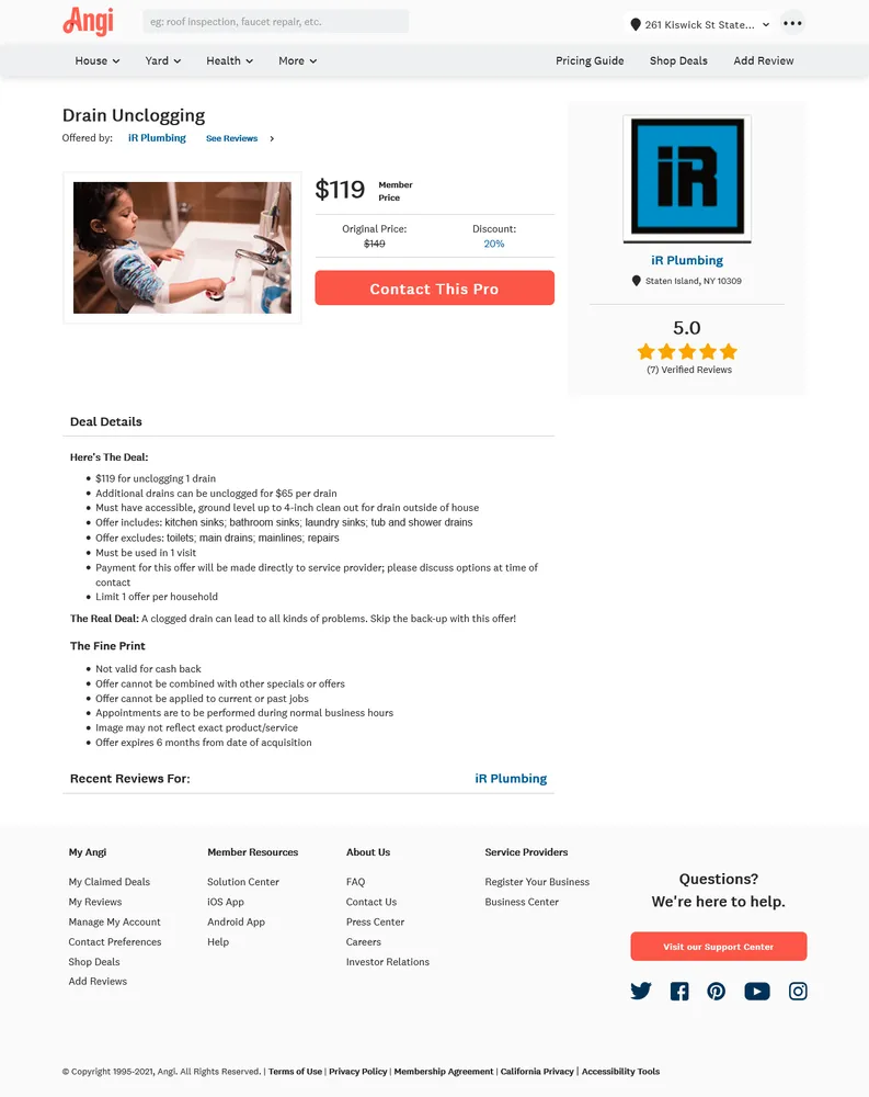 Slide of IR Plumbing