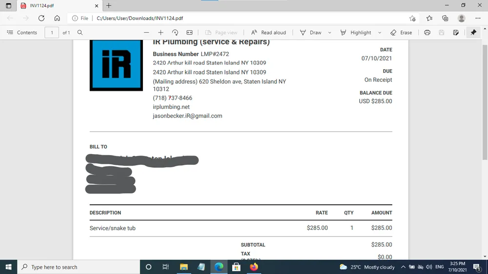 Reliable drain cleaning for homes in Staten Island, NY by IR Plumbing