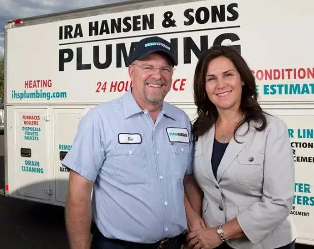 Slide of Ira Hansen and Sons Plumbing