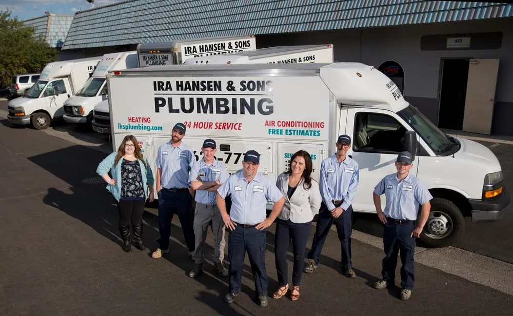 Slide of Ira Hansen and Sons Plumbing