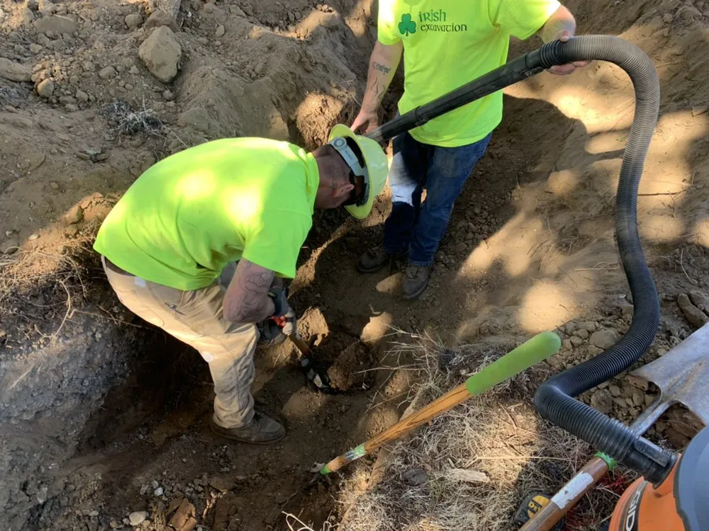 Slide of Irish Excavation