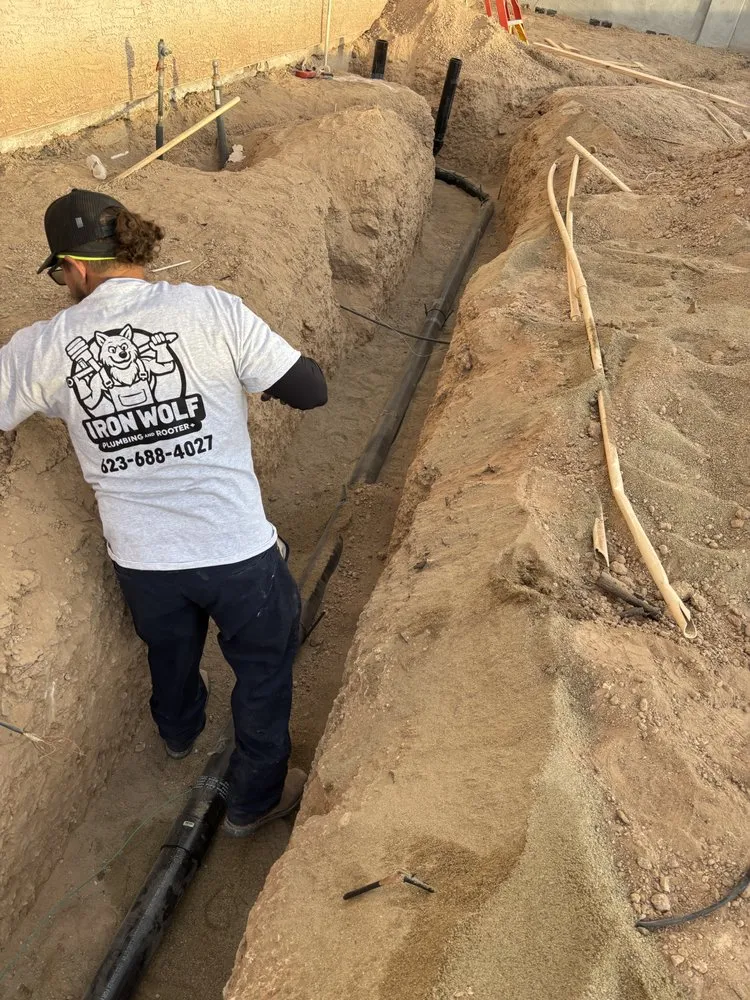 Slide of Iron Wolf Plumbing And Rooter