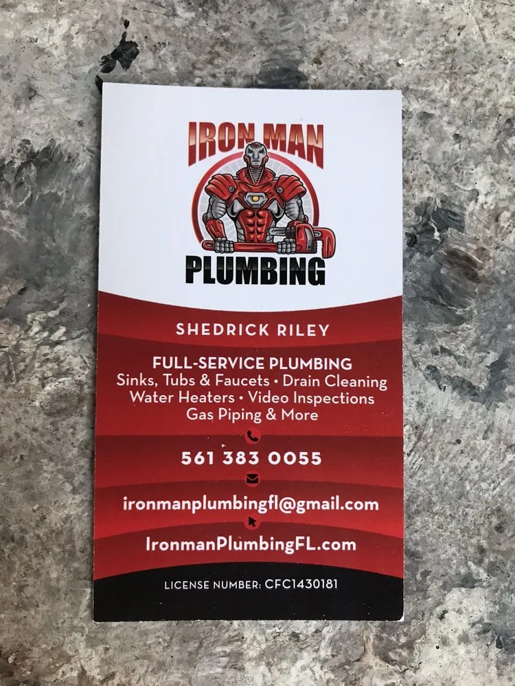 Slide of Ironman Plumbing