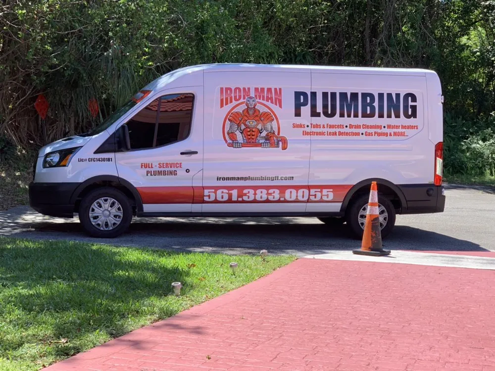 Slide of Ironman Plumbing