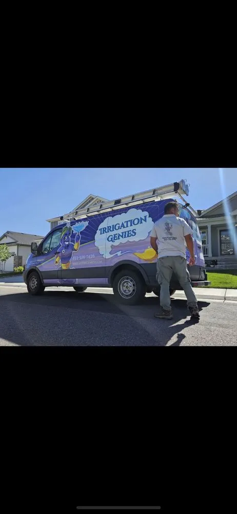 Slide of Irrigation Genies