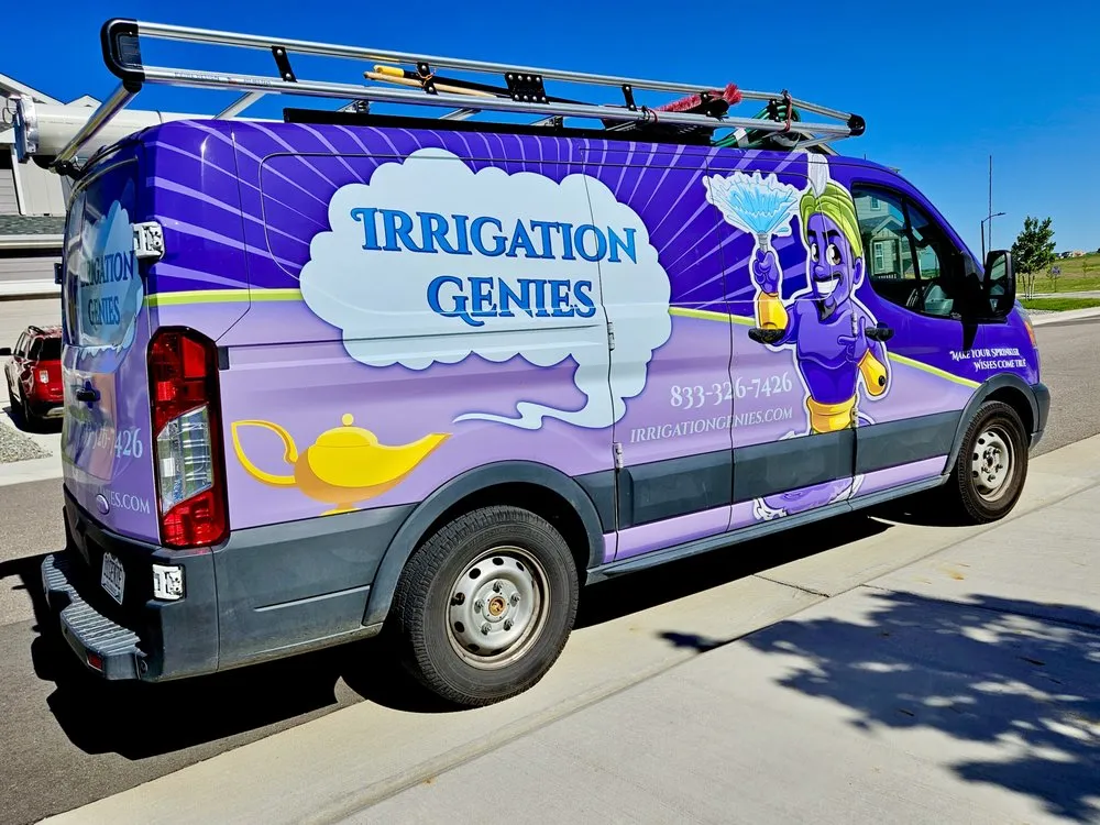 Slide of Irrigation Genies