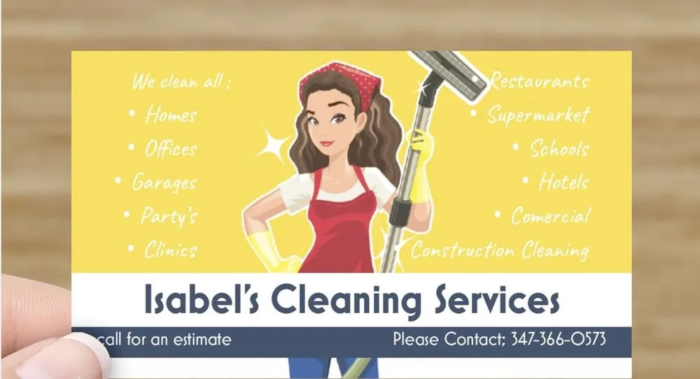 Slide of Isabel's Cleaning Services