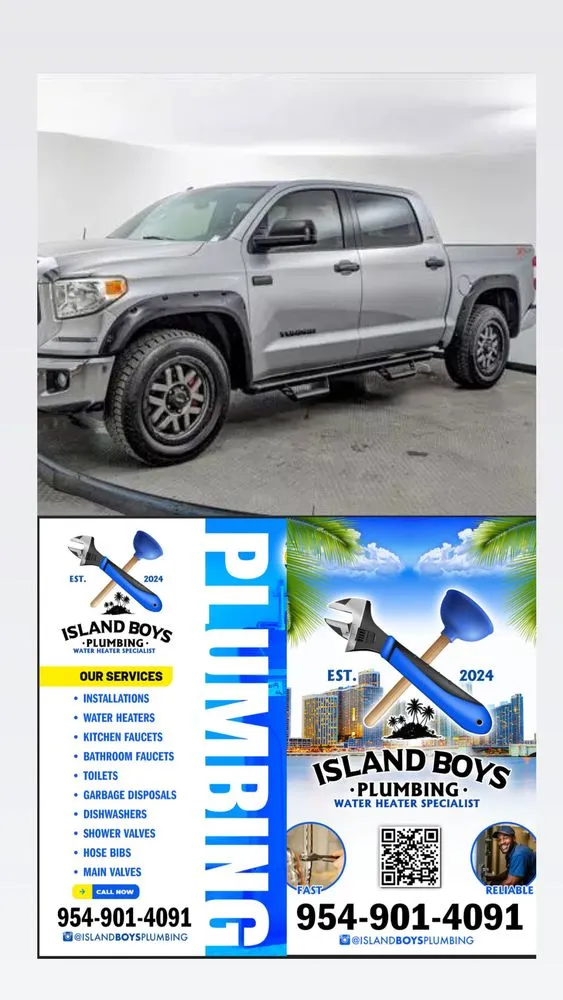 Slide of Island Boys Plumbing