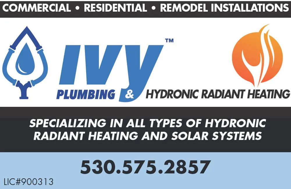 Slide of Ivy Plumbing/Hydronic Heating