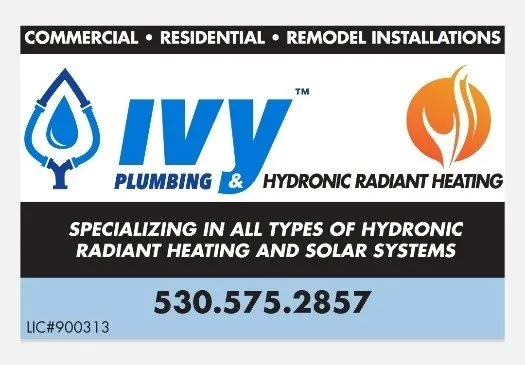 Slide of Ivy Plumbing/Hydronic Heating