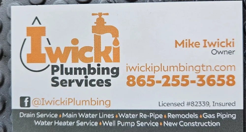 Slide of Iwicki Plumbing Services