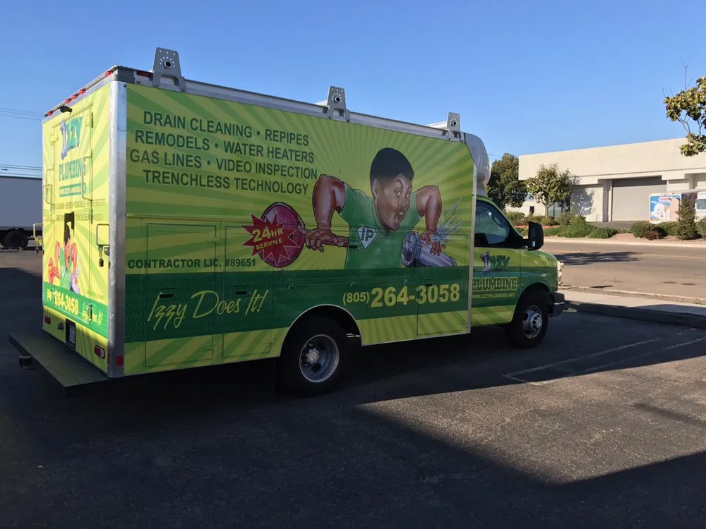 Slide of Izzy Plumbing