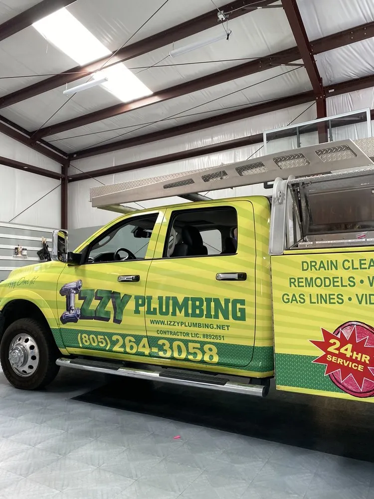 Slide of Izzy Plumbing