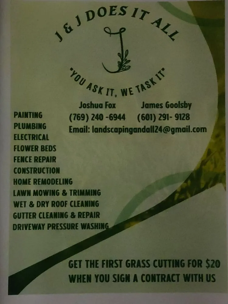 Slide of J & J Does It All