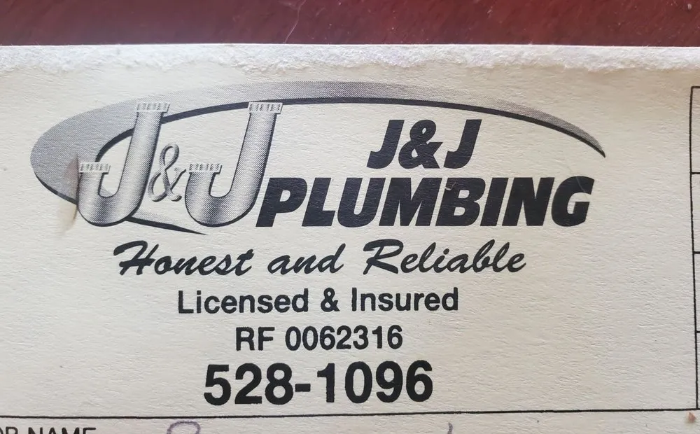 Slide of J & J Plumbing