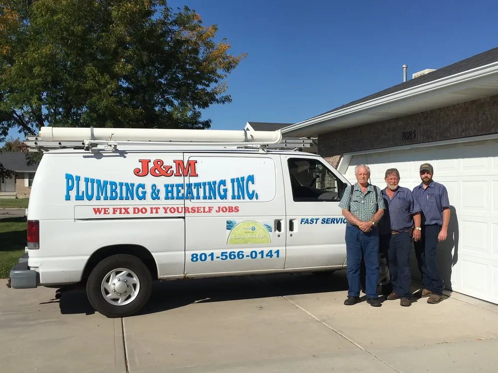 Emergency drain cleaning in West Jordan, UT by J & M Plumbing Heating & Air Conditioning