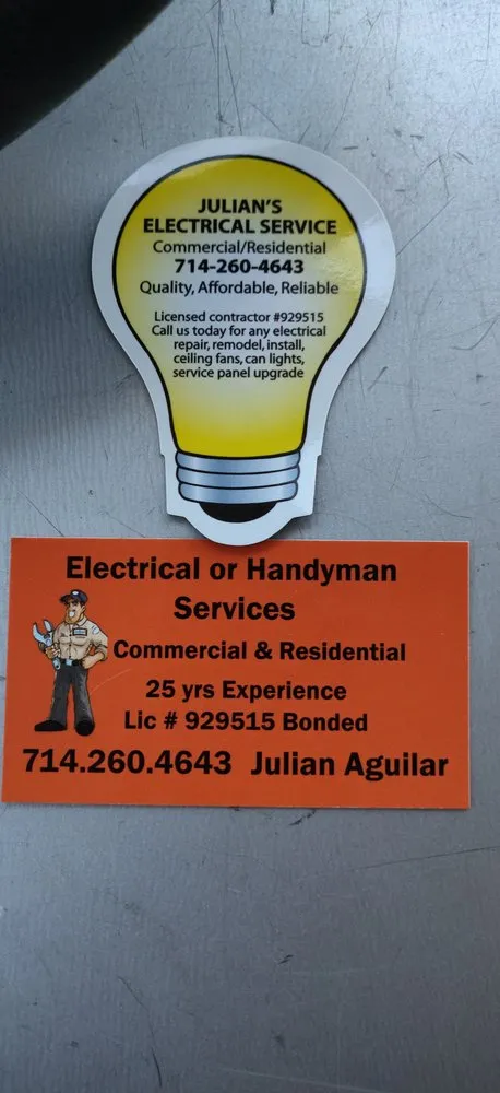 Slide of J A Electrical Handyman