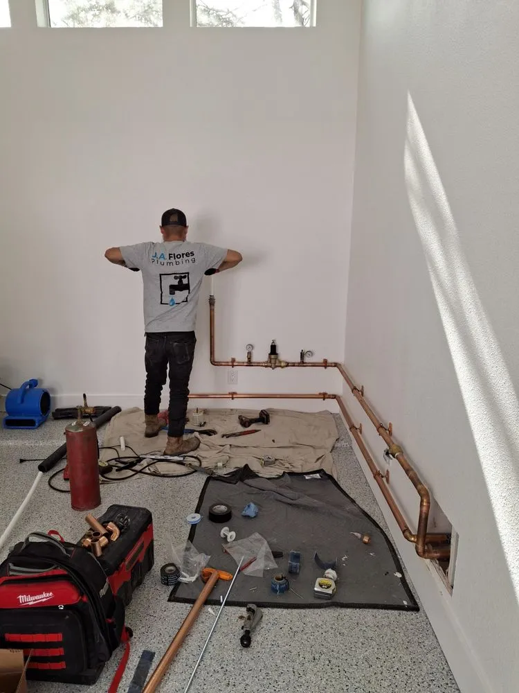 Slide of J A Flores Plumbing