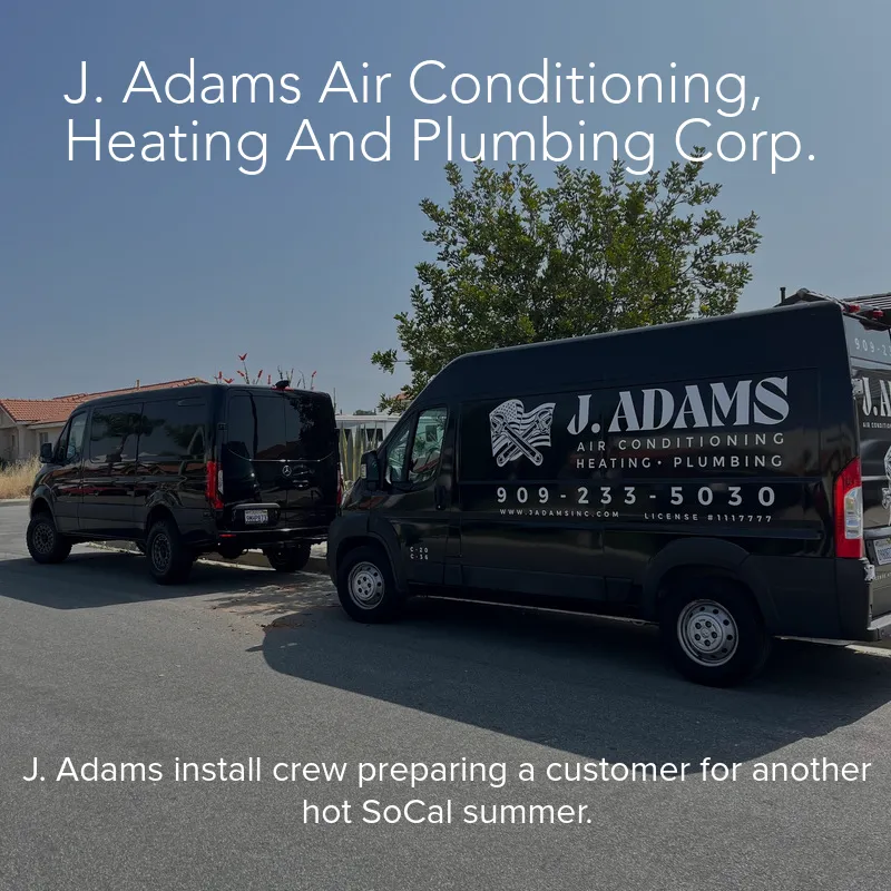 Slide of J Adams Air Conditioning Heating And Plumbing | Rialto CA