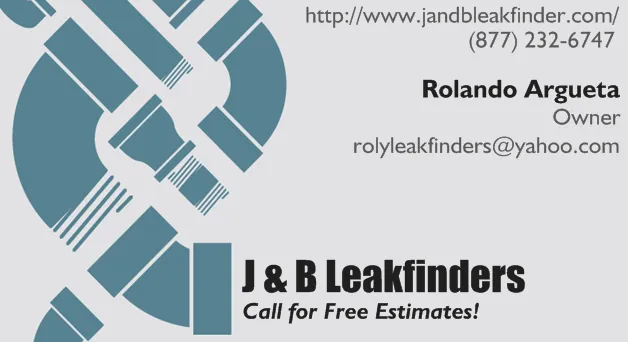 Slide of J and B Leakfinders