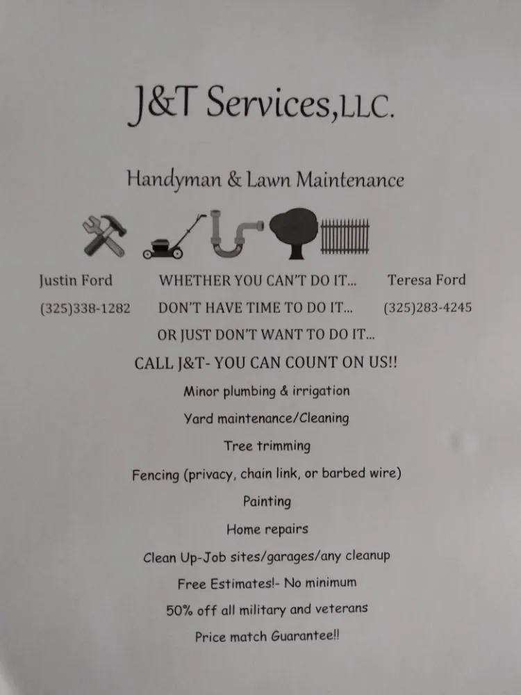 Slide of J and T Do All Services