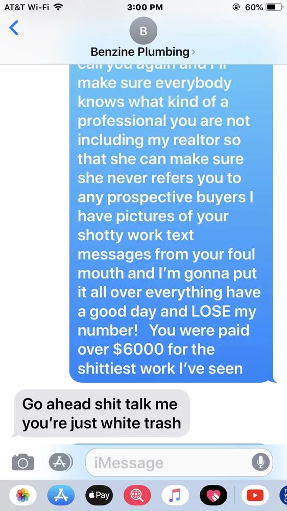 Slide of J. Benzie Plumbing