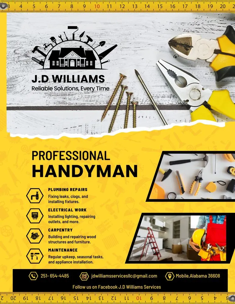 Slide of J D Williams Services