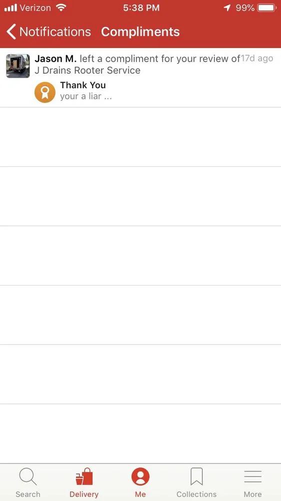 Slide of J Drains Rooter Service