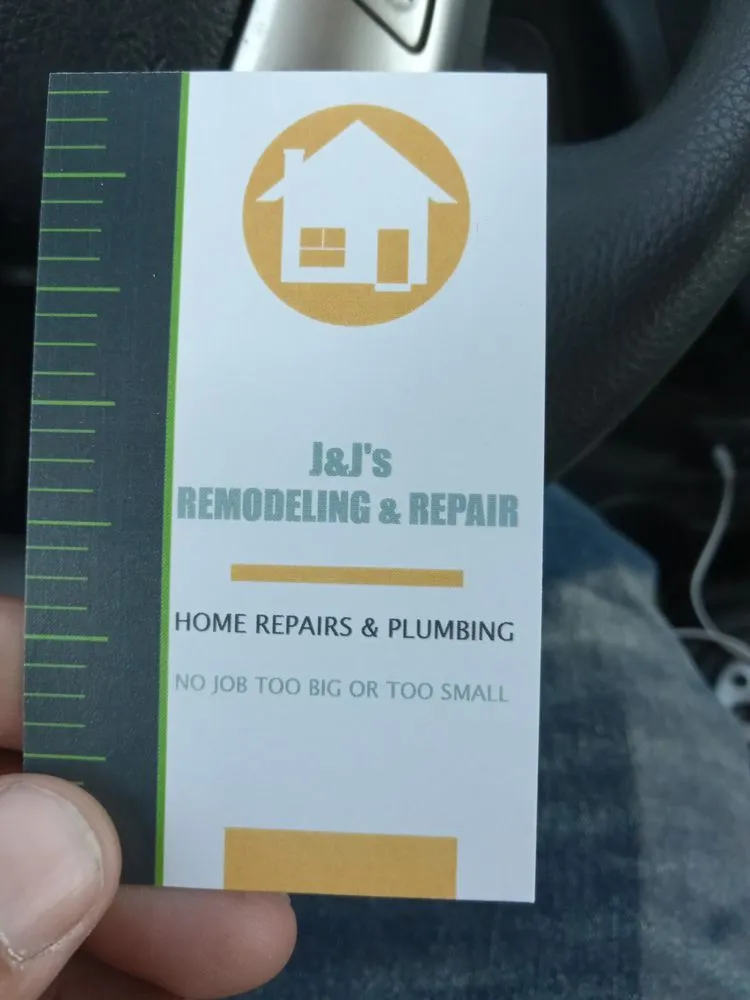 Slide of J& J's  remodeling and repair