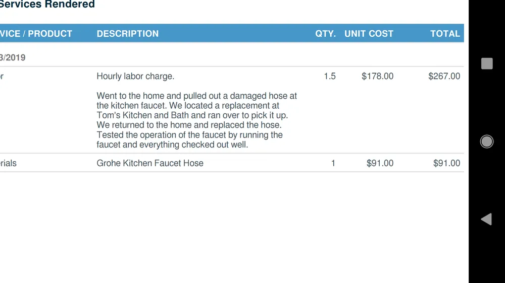 Slide of J McCabe Plumbing