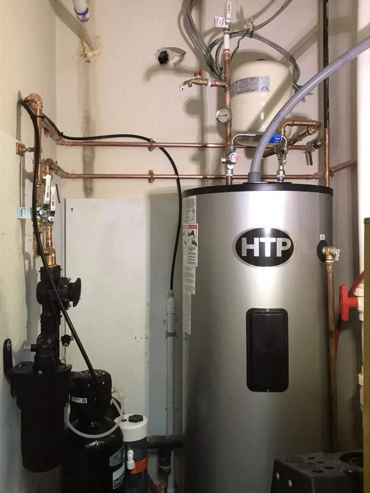 Slide of J P Tracy plumbing