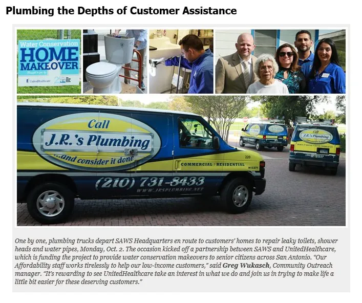 Slide of J. R.'s Plumbing