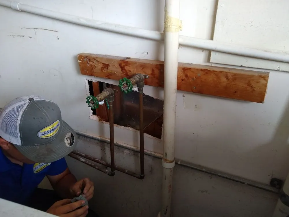 Slide of J. R.'s Plumbing