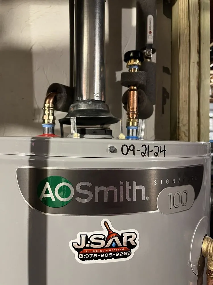 Slide of J Sar Plumbing & Heating