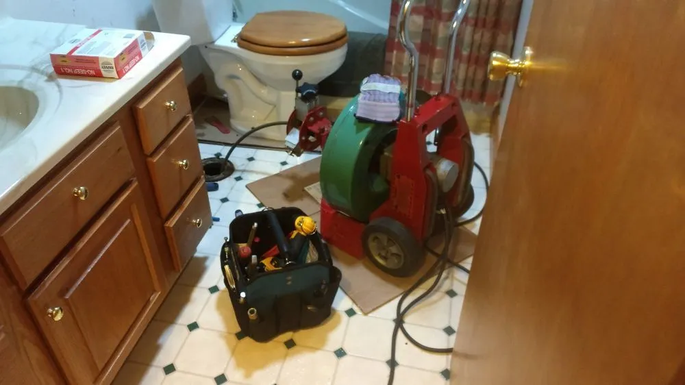 Slide of Jack Frost Drain Service