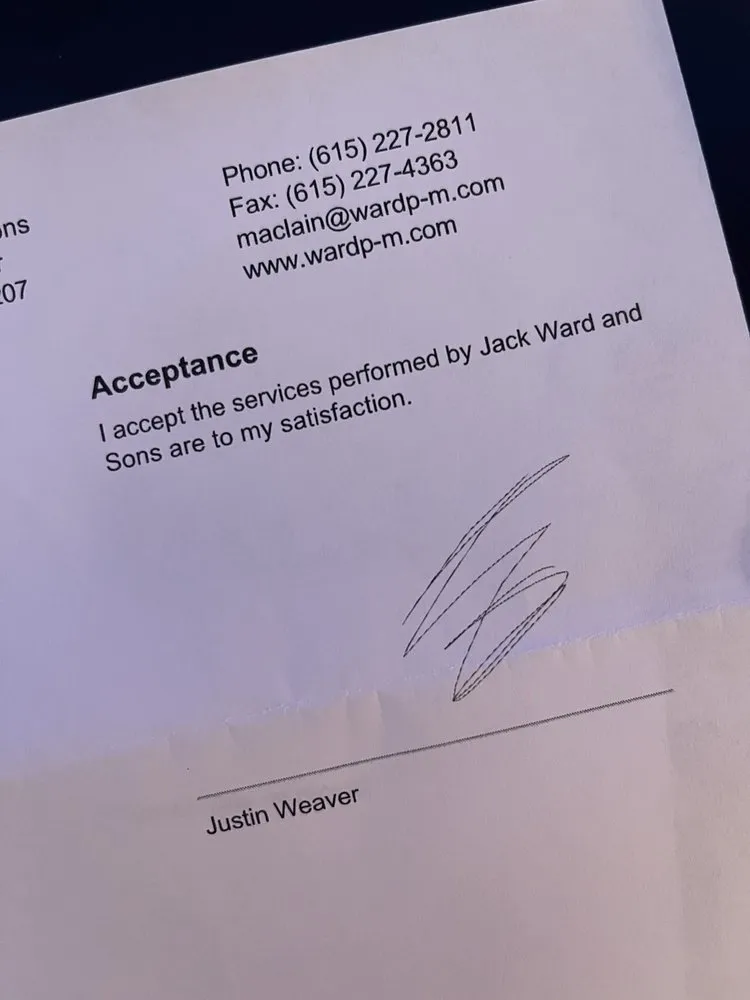 Slide of Jack Ward & Sons Plumbing