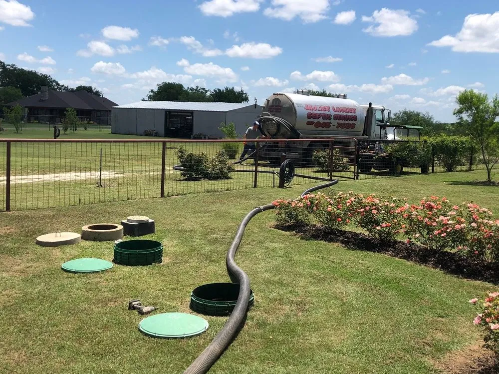 Slide of Jackey Lackey Septic Service