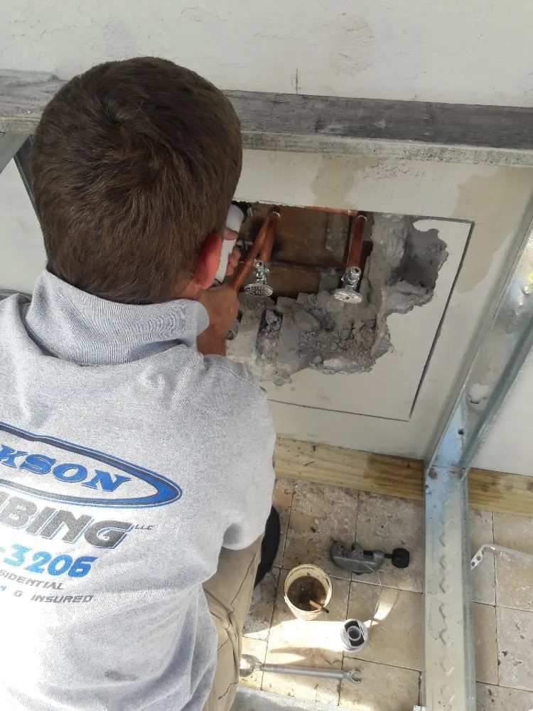 Slide of Jackson's Plumbers