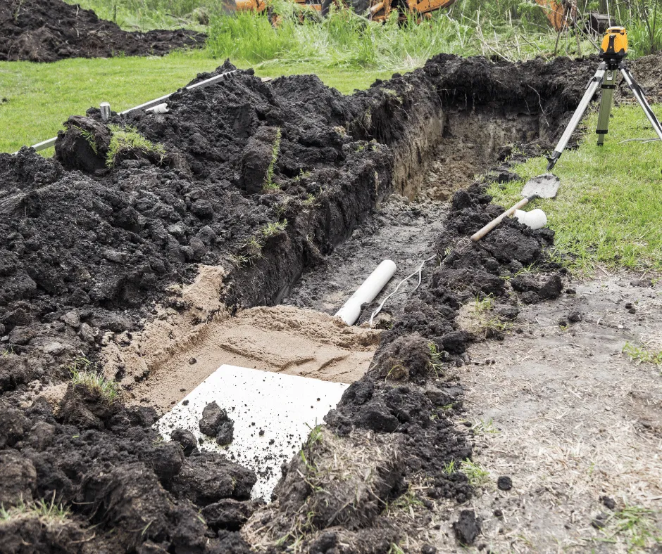Slide of Jacksonville French Drain Installation