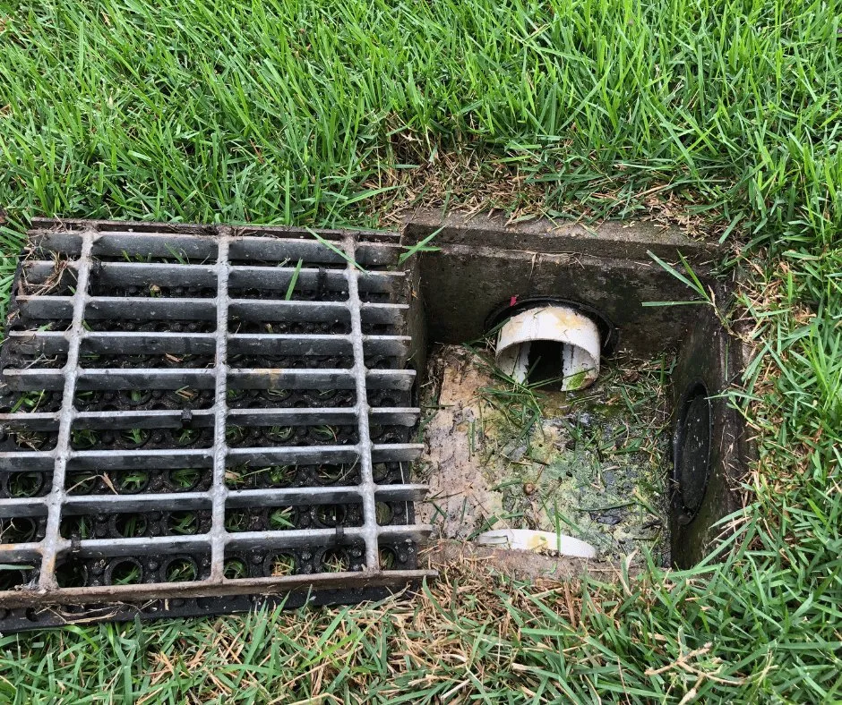 Slide of Jacksonville French Drain Installation