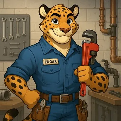 Jaguar Plumbing Logo